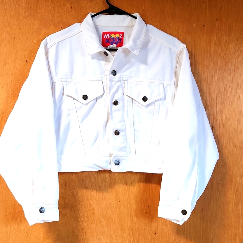 White Jean Jacket
